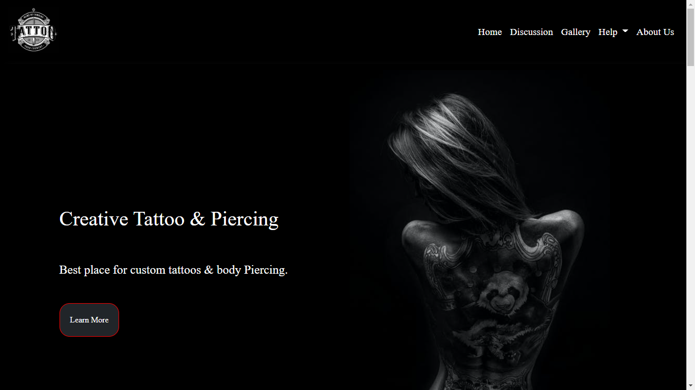Tattoo website project